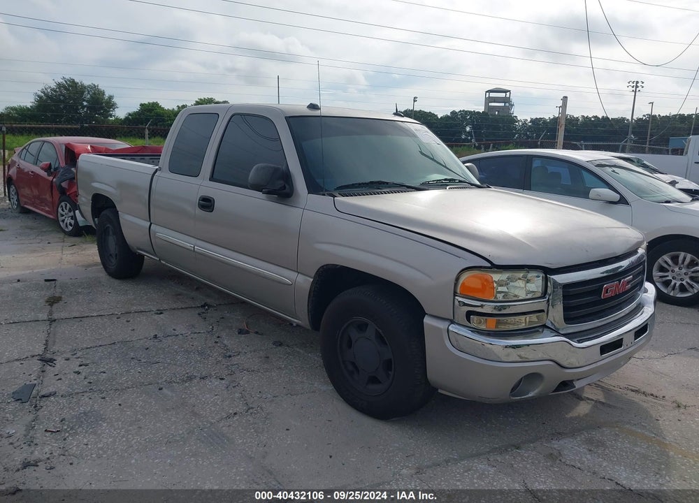 2004 GMC SIERRA 1500 SLE VIN: 2GTEC19T141268016