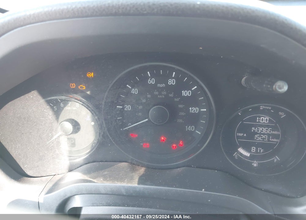 2016 HONDA HR-V LX VIN: 3CZRU5H36GM710299