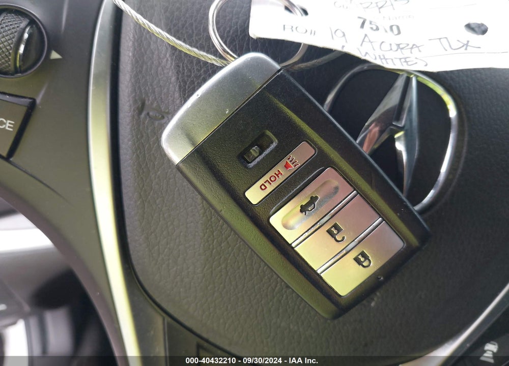 2019 ACURA TLX TECH & A-SPEC PKGS VIN: 19UUB2F62KA001507