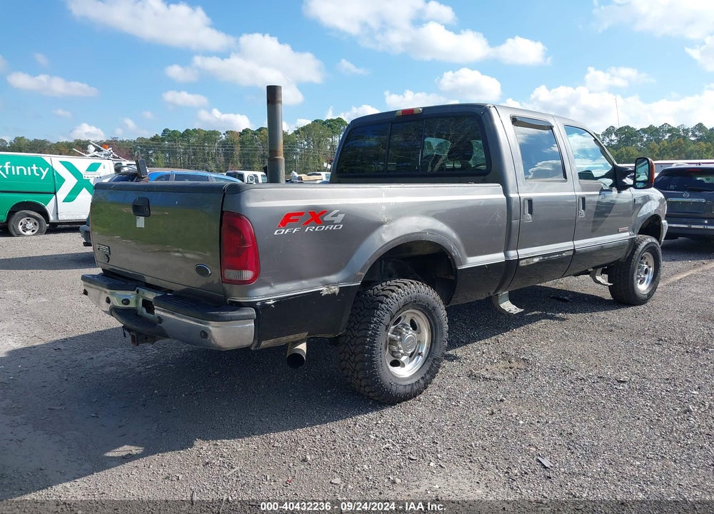 2004 FORD F-250 LARIAT/XL/XLT VIN: 1FTNW21P64EA99301