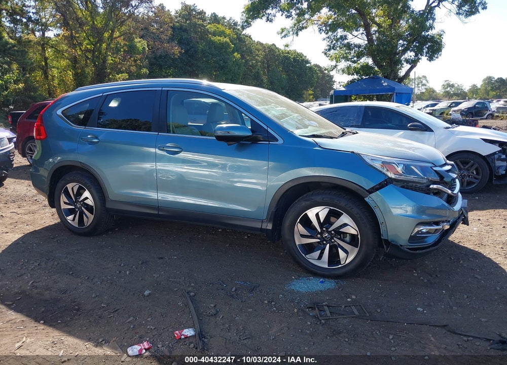 2015 HONDA CR-V TOURING VIN: 5J6RM3H99FL001939