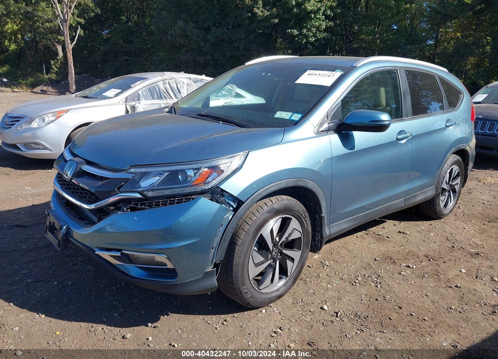 2015 HONDA CR-V TOURING VIN: 5J6RM3H99FL001939