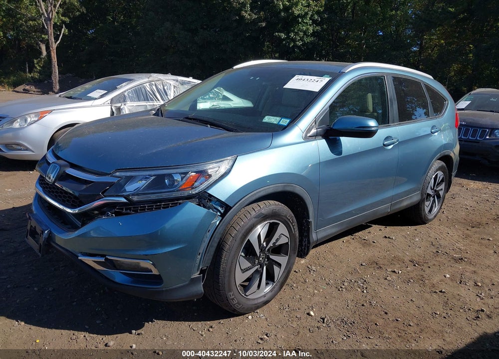 2015 HONDA CR-V TOURING VIN: 5J6RM3H99FL001939