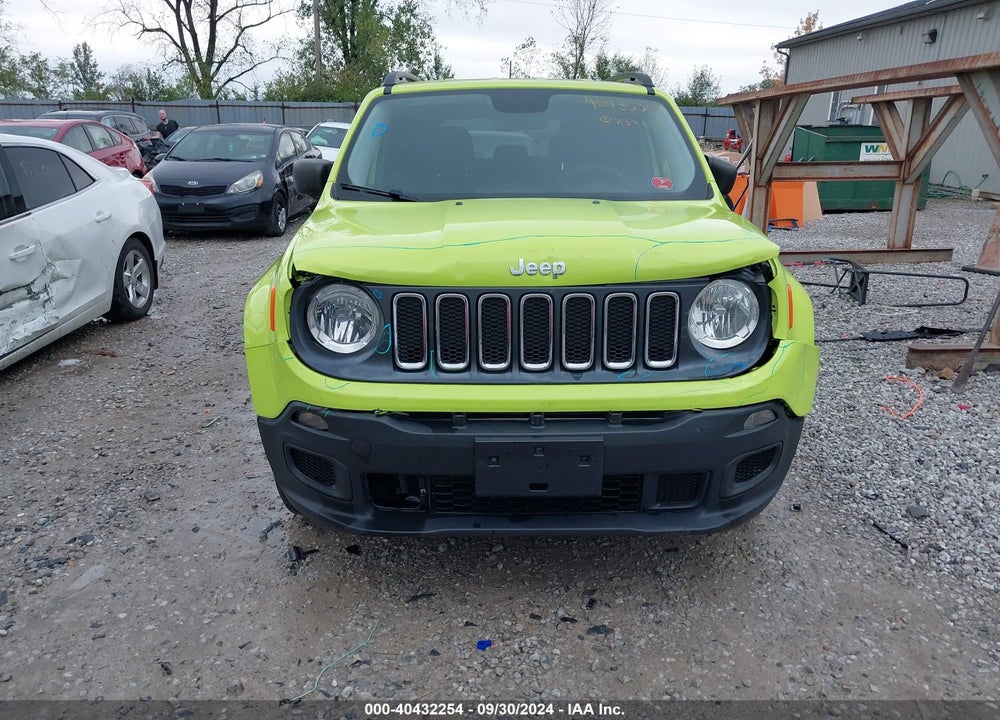 2017 JEEP RENEGADE SPORT 4X4 VIN: ZACCJBABXHPF07127