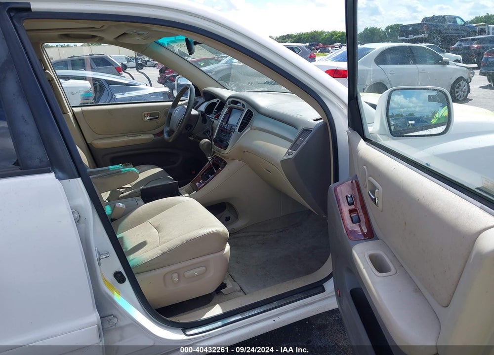 2006 TOYOTA HIGHLANDER HYBRID LIMITED V6 VIN: JTEEW21A860025045
