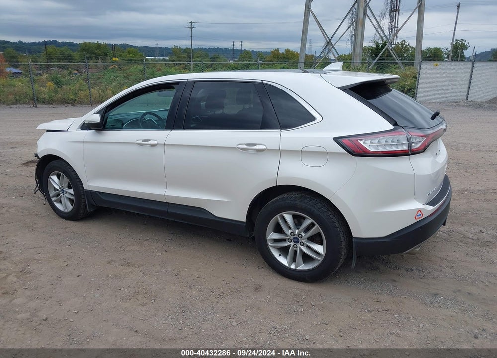 2015 FORD EDGE SEL VIN: 2FMTK4J8XFBB53667