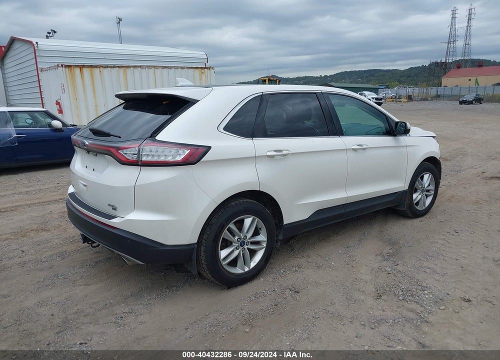 2015 FORD EDGE SEL VIN: 2FMTK4J8XFBB53667