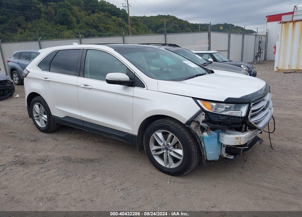 2015 FORD EDGE SEL VIN: 2FMTK4J8XFBB53667