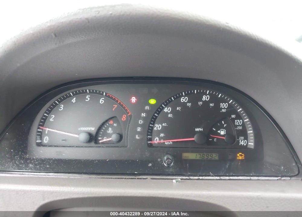 2004 TOYOTA CAMRY LE VIN: 4T1BE32K54U813080