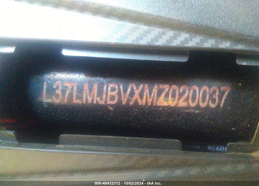 2020 ICEBEAR PMZ50-4J VIN: L37LMJBVXMZ020037