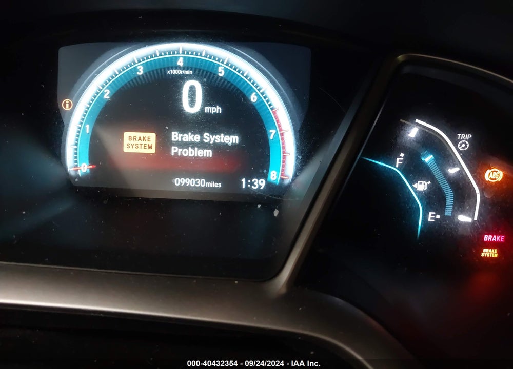 2016 HONDA CIVIC EX-L VIN: 2HGFC1F79GH634622