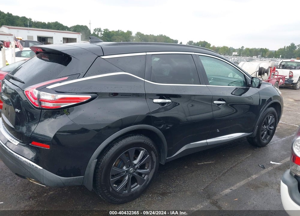 2018 NISSAN MURANO SV VIN: 5N1AZ2MG4JN120249
