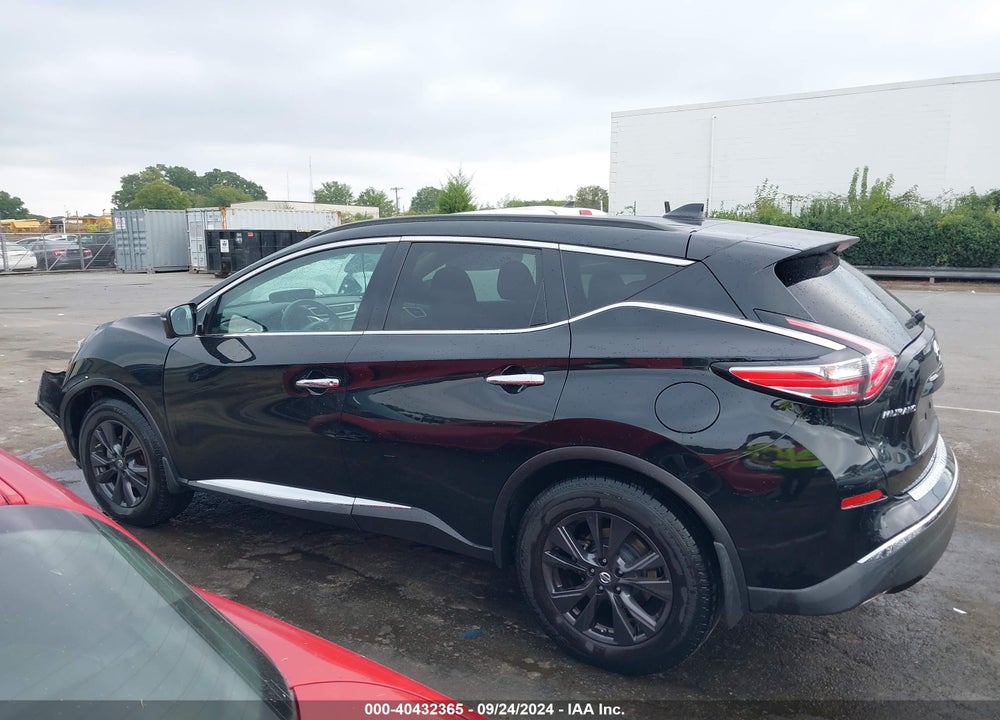 2018 NISSAN MURANO SV VIN: 5N1AZ2MG4JN120249