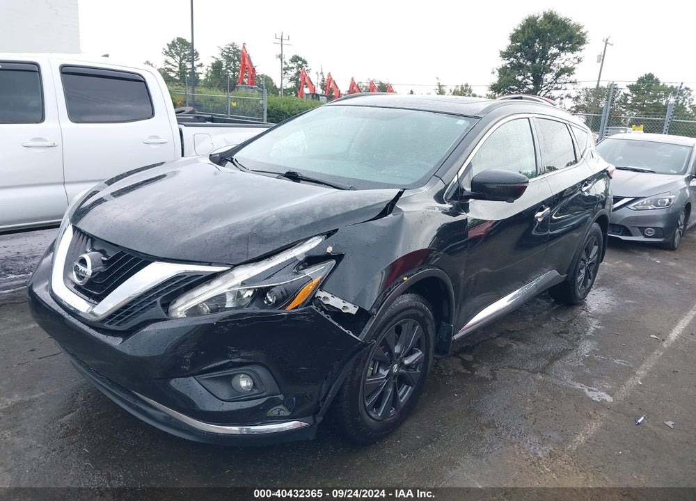2018 NISSAN MURANO SV VIN: 5N1AZ2MG4JN120249