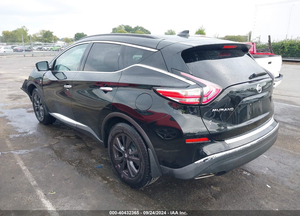 2018 NISSAN MURANO SV VIN: 5N1AZ2MG4JN120249