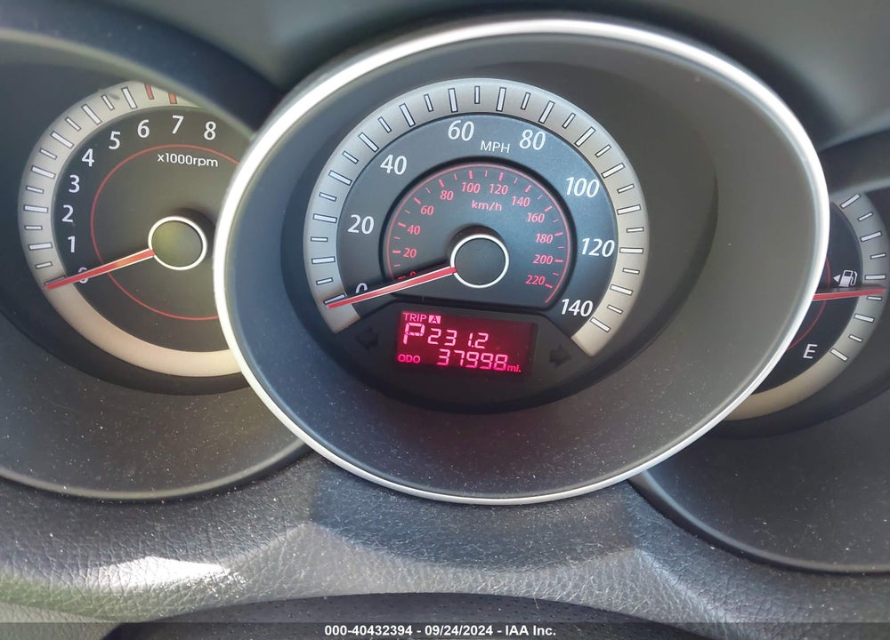 2012 KIA FORTE EX VIN: KNAFU4A28C5620329