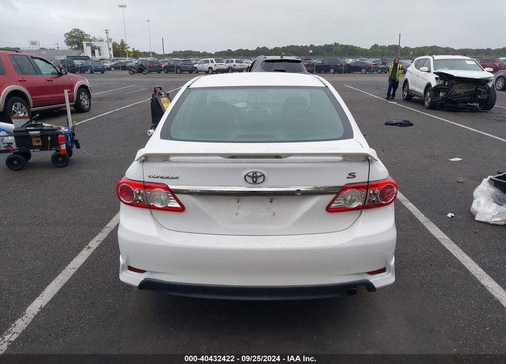 2013 TOYOTA COROLLA S VIN: 5YFBU4EE9DP123039