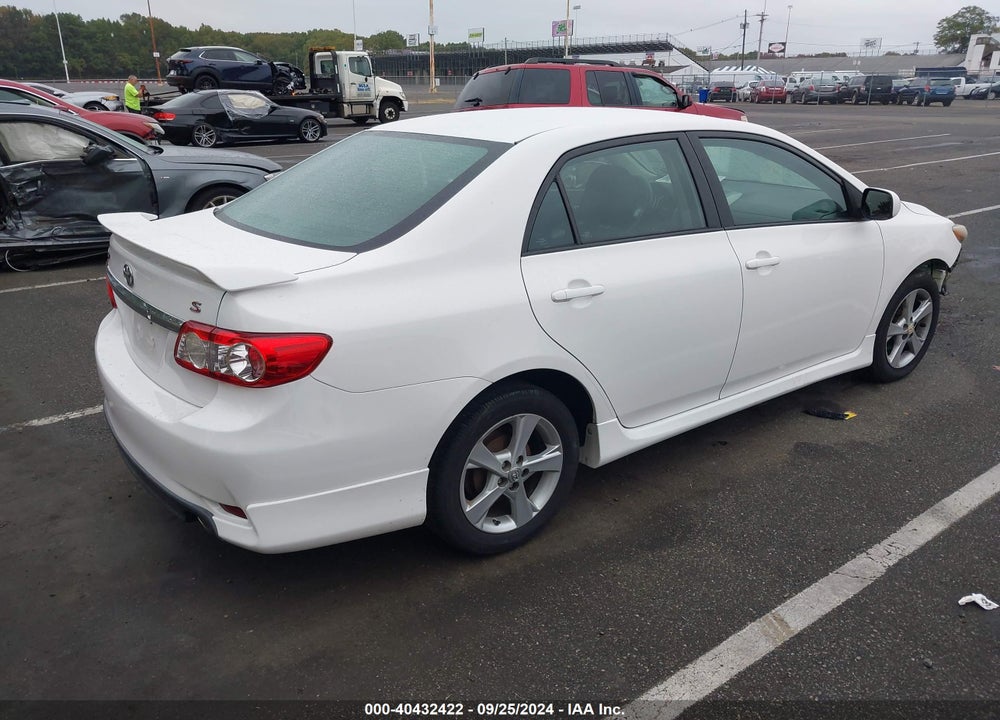 2013 TOYOTA COROLLA S VIN: 5YFBU4EE9DP123039