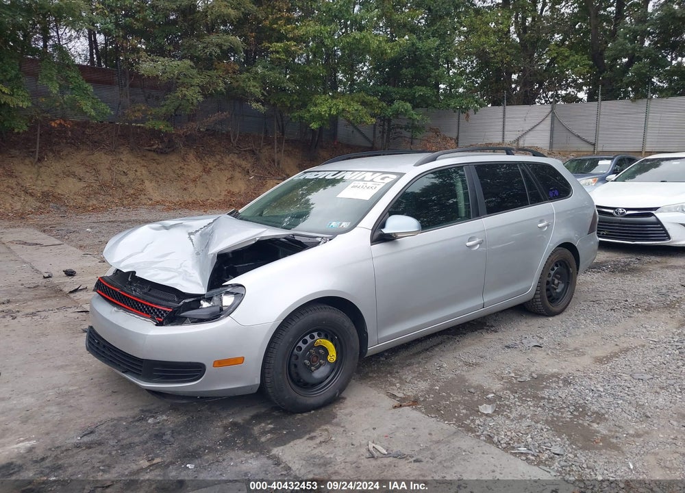 2012 VOLKSWAGEN JETTA SPORTWAGEN 2.5L S VIN: 3VWPP7AJXCM704277