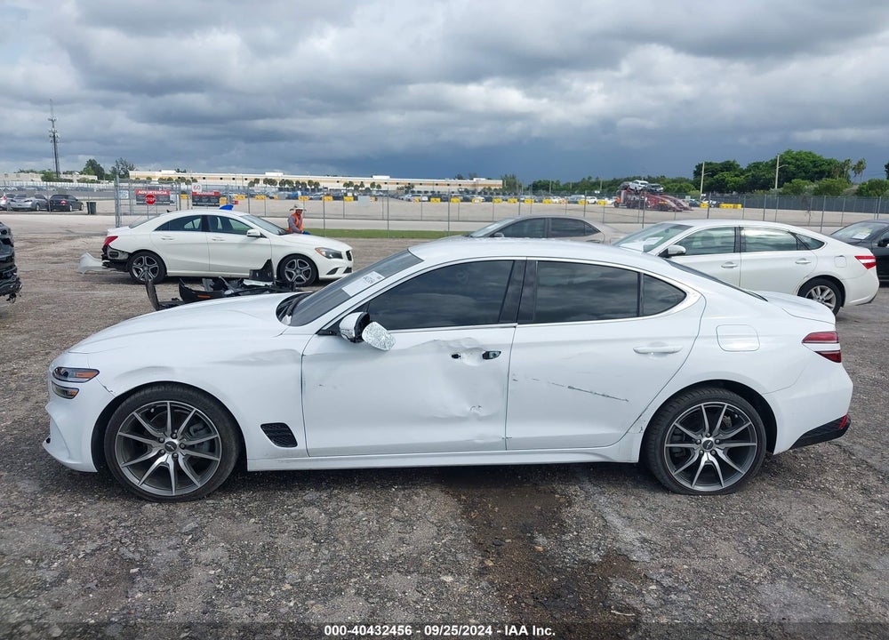 2023 GENESIS G70 2.0T RWD VIN: KMTG34TA0PU125005