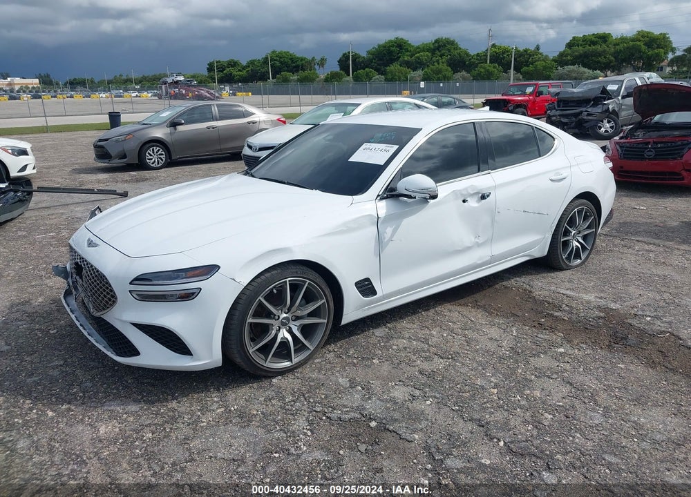 2023 GENESIS G70 2.0T RWD VIN: KMTG34TA0PU125005