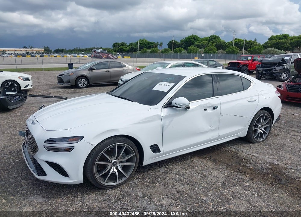 2023 GENESIS G70 2.0T RWD VIN: KMTG34TA0PU125005