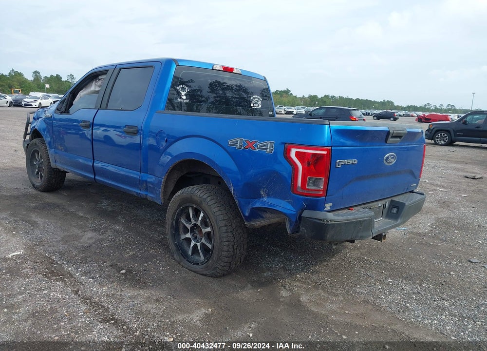 2015 FORD F-150 XL VIN: 1FTEW1EF3FFB98635