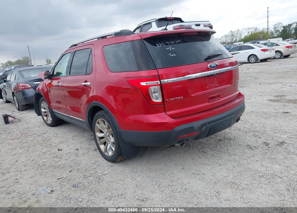 2011 FORD EXPLORER LIMITED VIN: 1FMHK8F81BGA13029