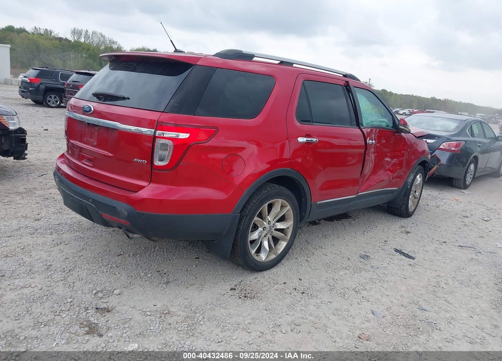 2011 FORD EXPLORER LIMITED VIN: 1FMHK8F81BGA13029