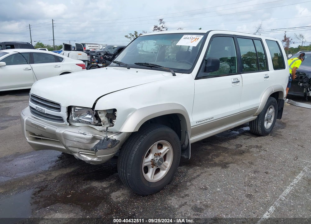 2002 ISUZU TROOPER LIMITED/LS/S VIN: JACDS58X327J07689