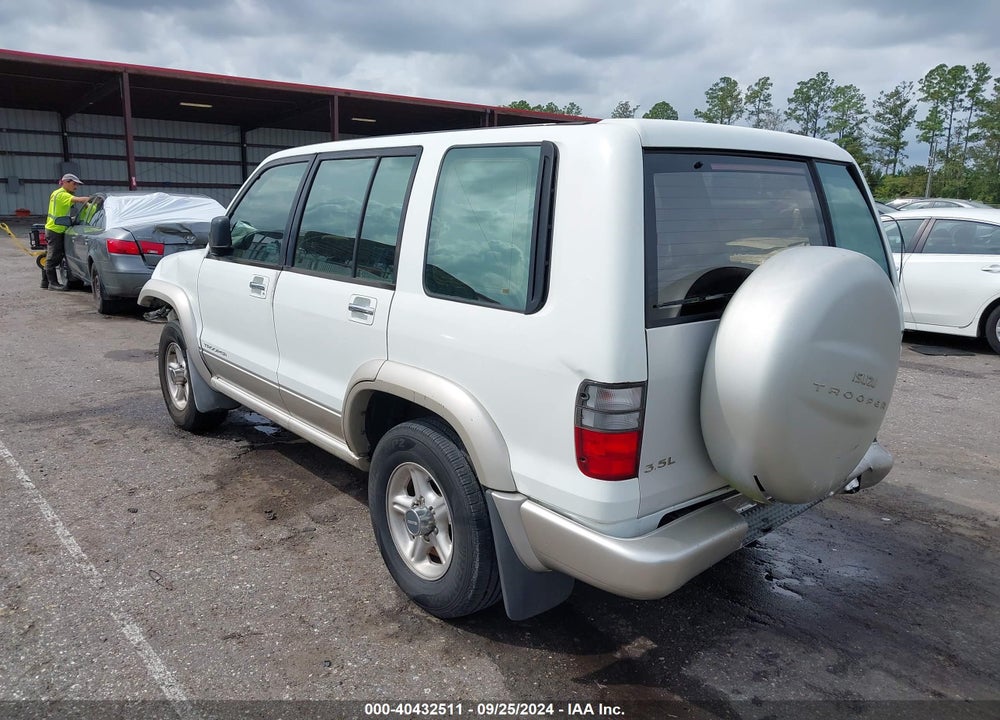 2002 ISUZU TROOPER LIMITED/LS/S VIN: JACDS58X327J07689
