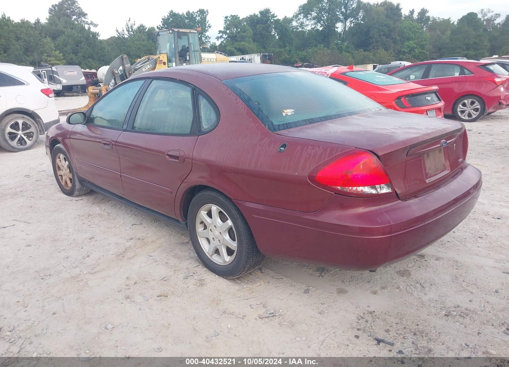 2007 FORD TAURUS SEL VIN: 1FAFP56U17A150030