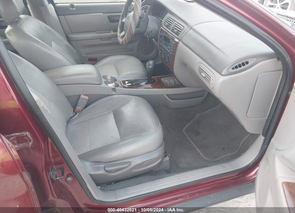 2007 FORD TAURUS SEL VIN: 1FAFP56U17A150030