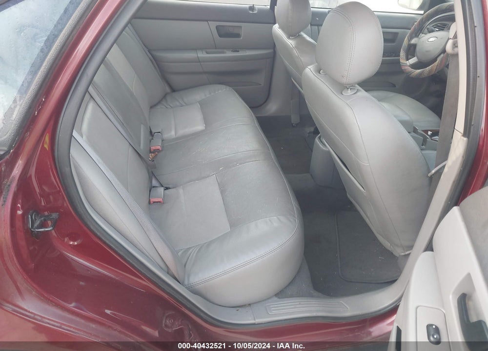 2007 FORD TAURUS SEL VIN: 1FAFP56U17A150030