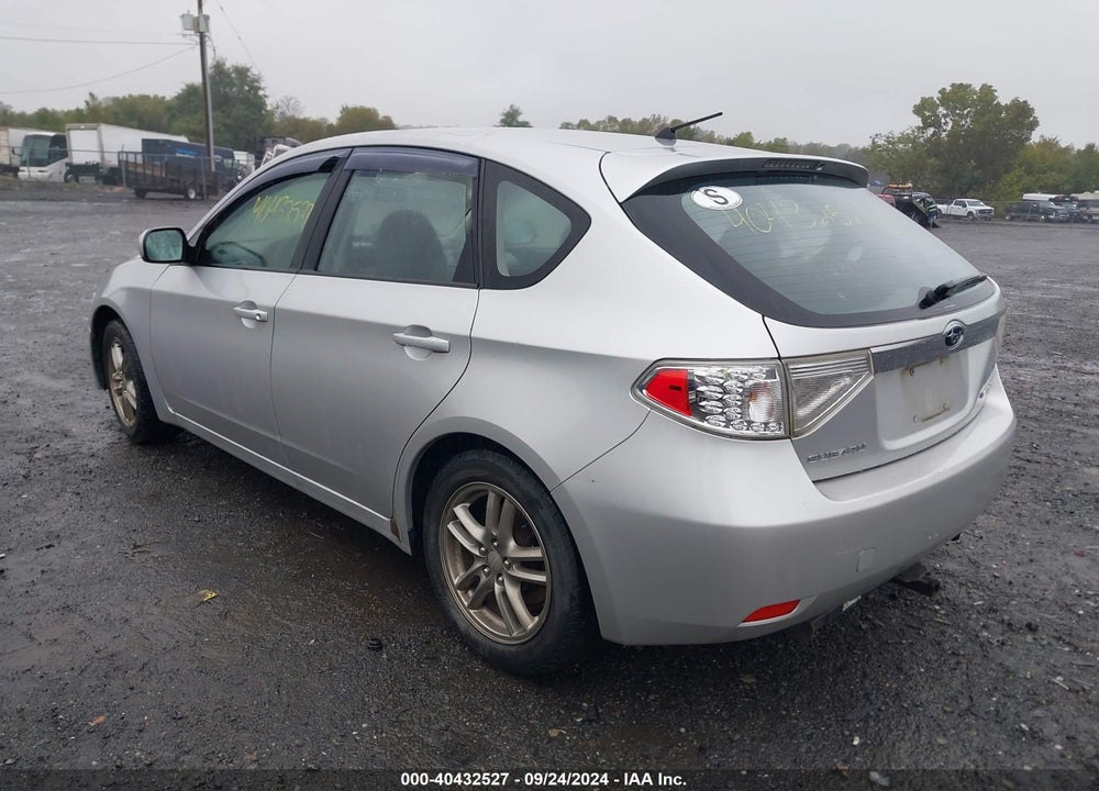 2009 SUBARU IMPREZA 2.5I VIN: JF1GH61689G822617