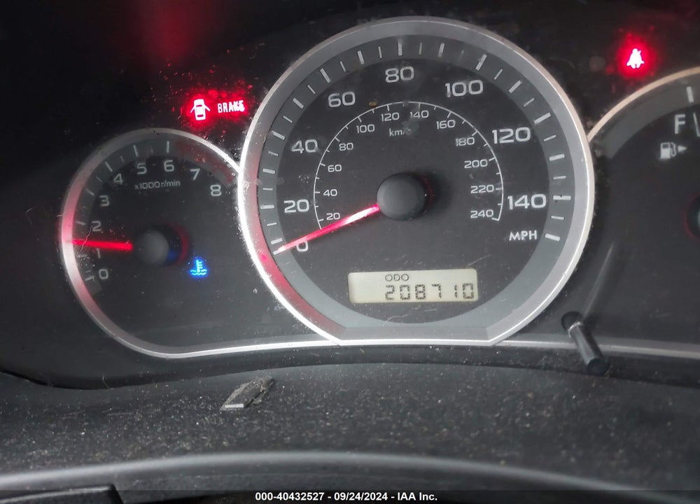 2009 SUBARU IMPREZA 2.5I VIN: JF1GH61689G822617