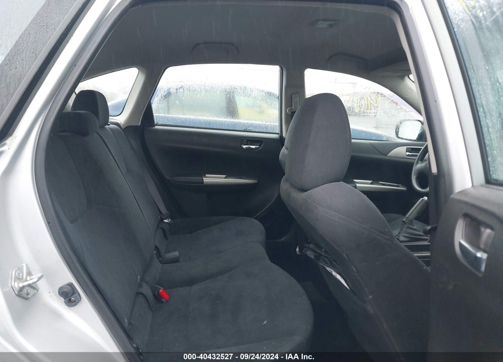 2009 SUBARU IMPREZA 2.5I VIN: JF1GH61689G822617