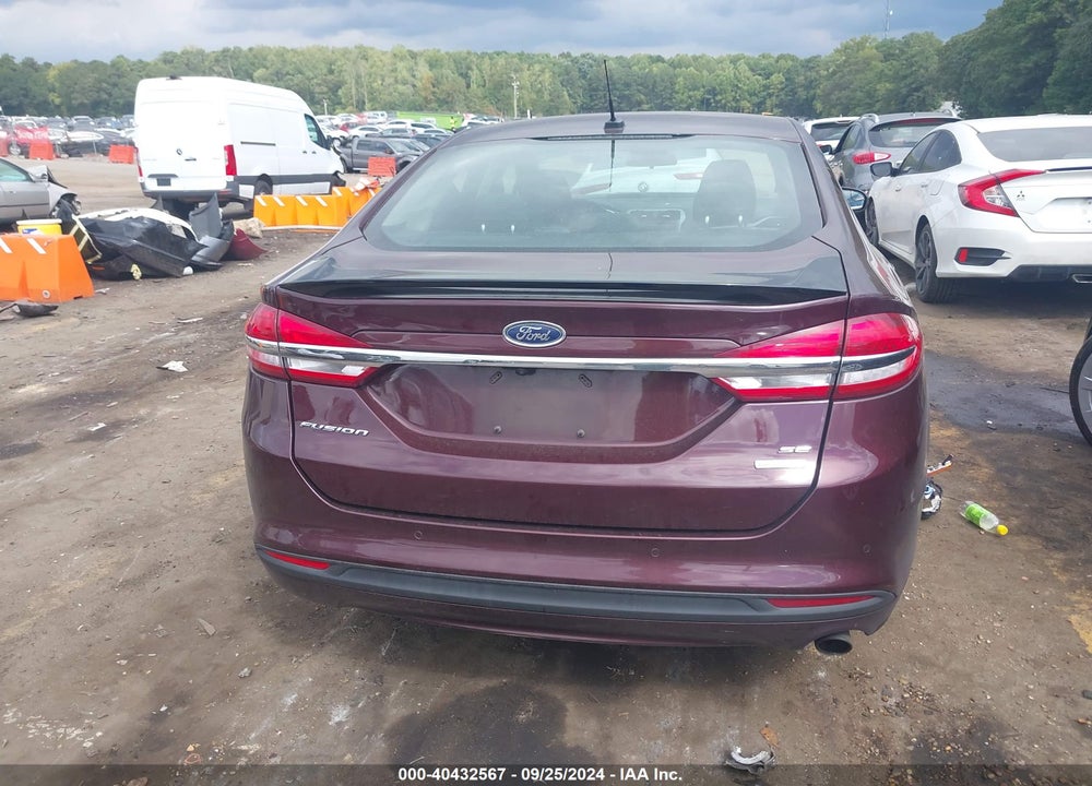 2017 FORD FUSION SE VIN: 3FA6P0HD1HR363471