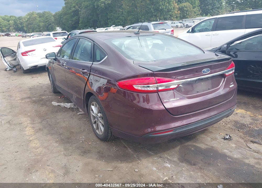 2017 FORD FUSION SE VIN: 3FA6P0HD1HR363471