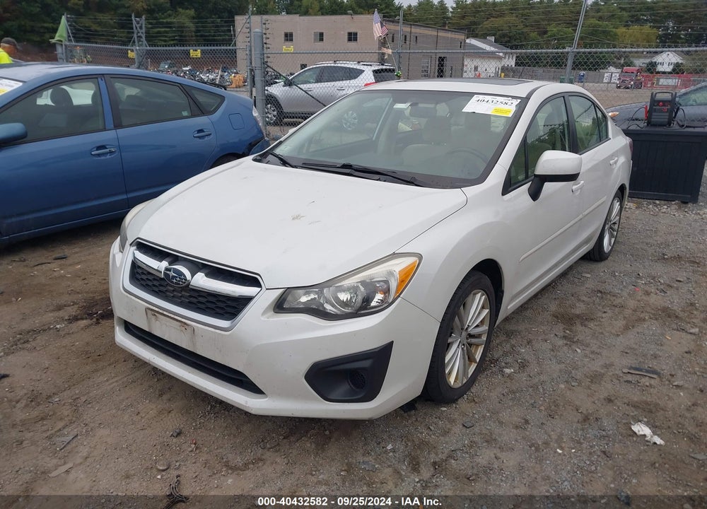 2012 SUBARU IMPREZA 2.0I PREMIUM VIN: JF1GJAD62CH020780