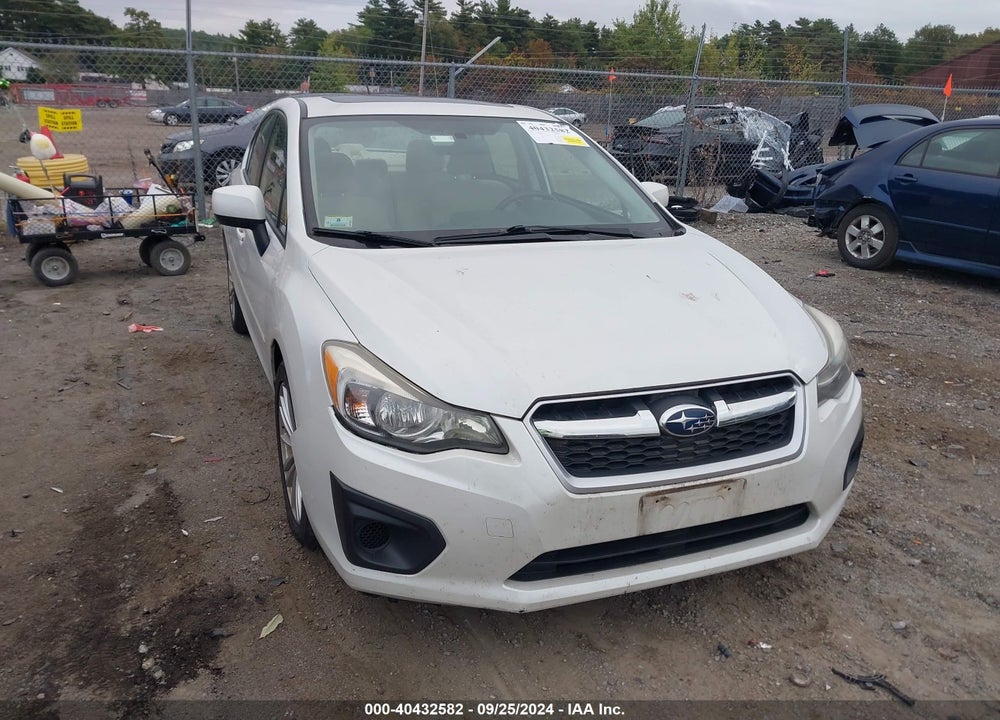 2012 SUBARU IMPREZA 2.0I PREMIUM VIN: JF1GJAD62CH020780
