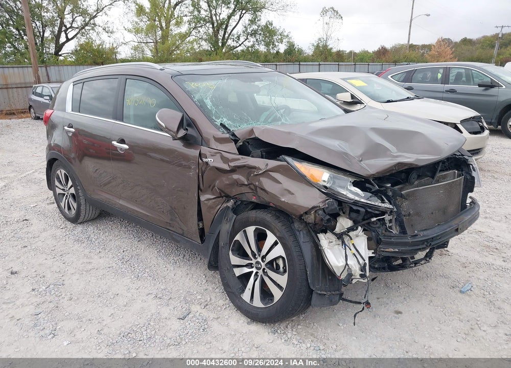 2012 KIA SPORTAGE EX VIN: KNDPCCA20C7260949