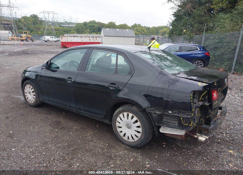 2009 VOLKSWAGEN JETTA S VIN: 3VWJZ71K29M179667