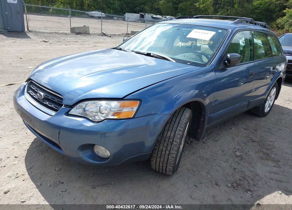 2006 SUBARU OUTBACK 2.5I VIN: 4S4BP61C867316435