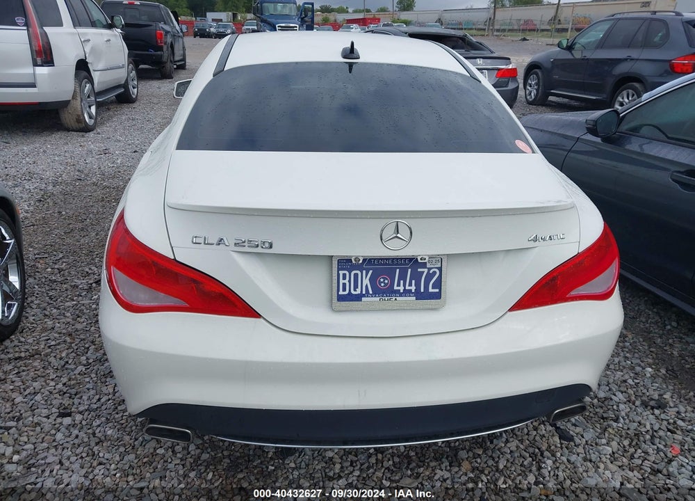 2016 MERCEDES-BENZ CLA 250 4MATIC VIN: WDDSJ4GB9GN390393