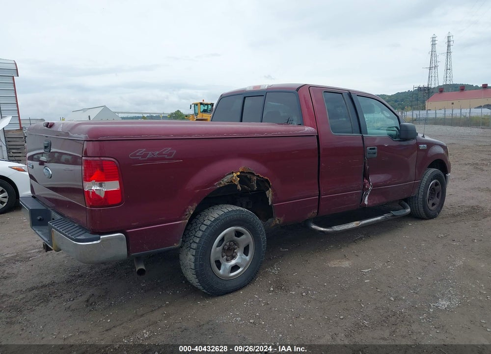 2005 FORD F-150 FX4/LARIAT/XL/XLT VIN: 1FTPX14525FB00109
