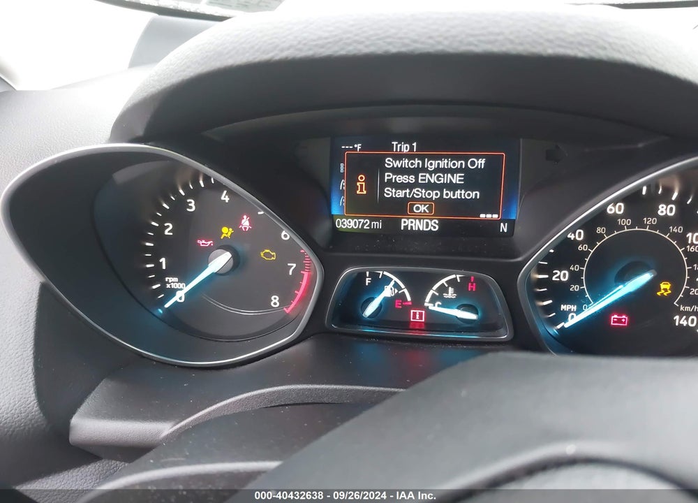 2019 FORD ESCAPE SEL VIN: 1FMCU9HD9KUA10465