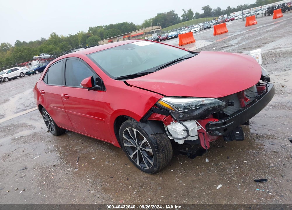 2018 TOYOTA COROLLA SE VIN: 2T1BURHE6JC082924