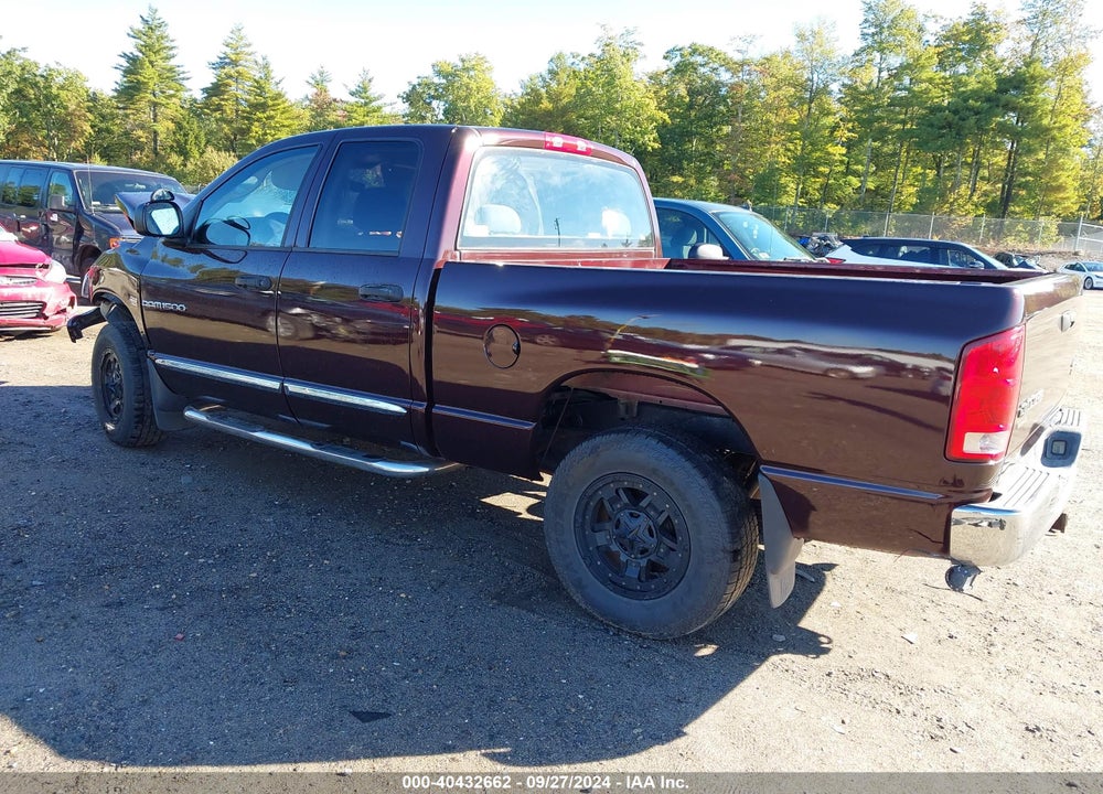 2004 DODGE RAM 1500 SLT/LARAMIE VIN: 1D7HU18D74S648603