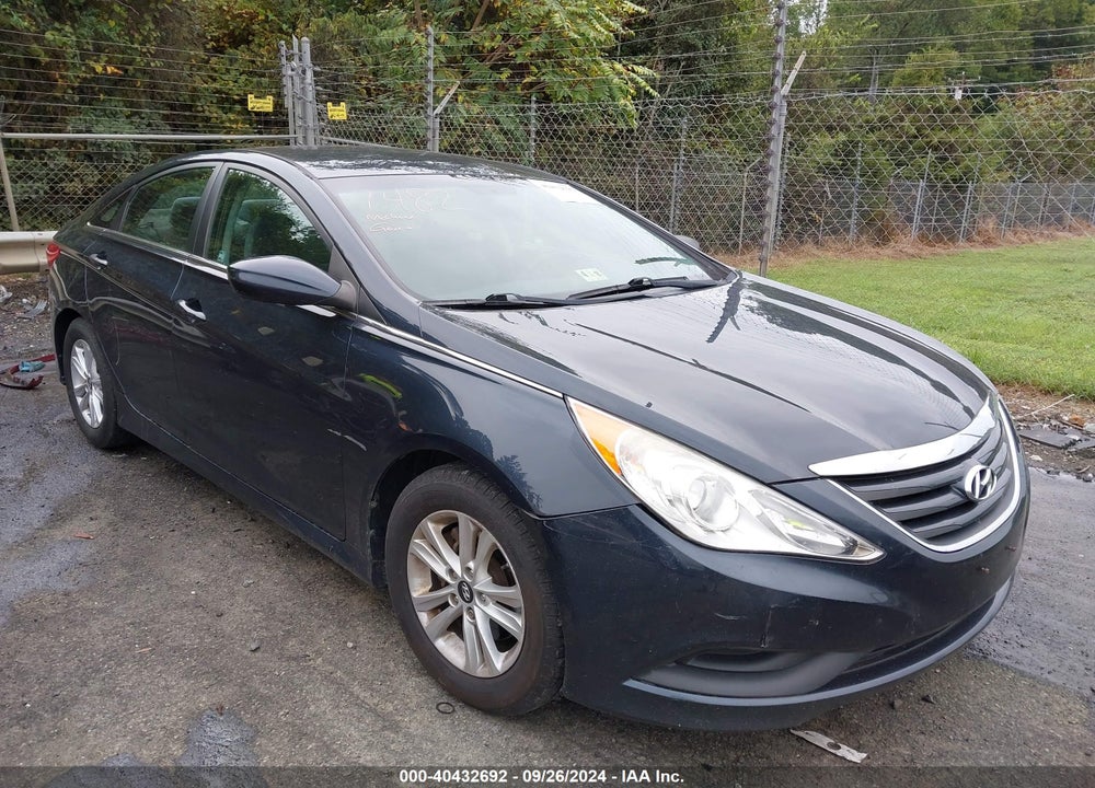 2014 HYUNDAI SONATA GLS VIN: 5NPEB4AC2EH892763